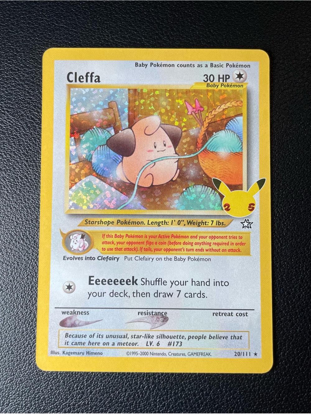 Cleffa #20/Pokemon Celebrations
